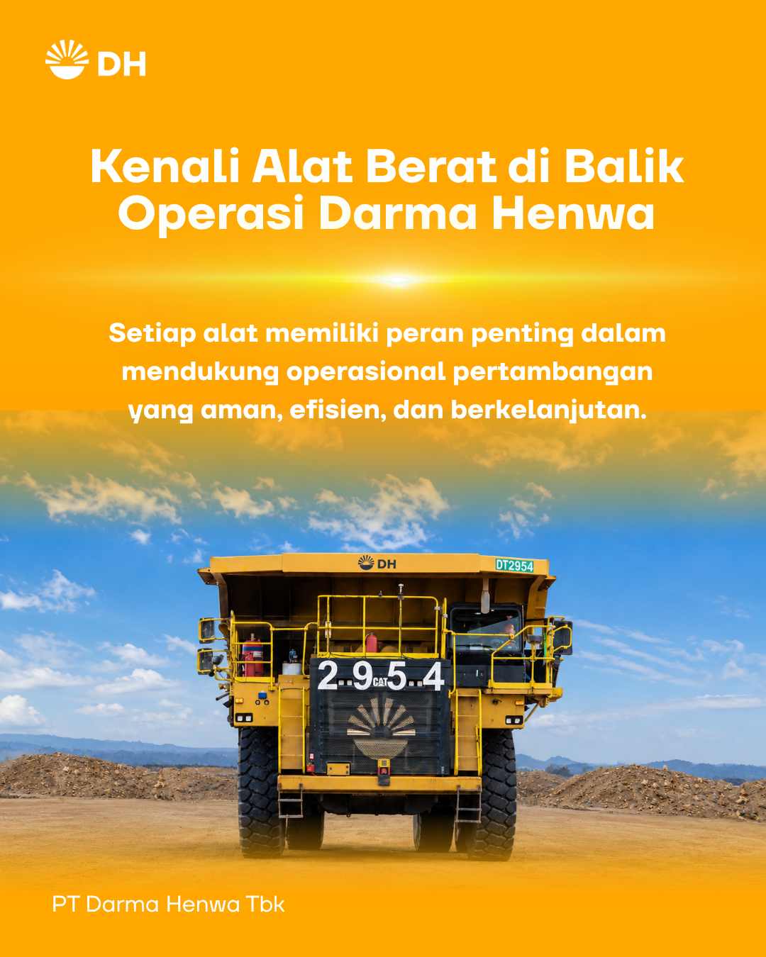 Kenali Alat Berat di Balik Operasi Darma Henwa